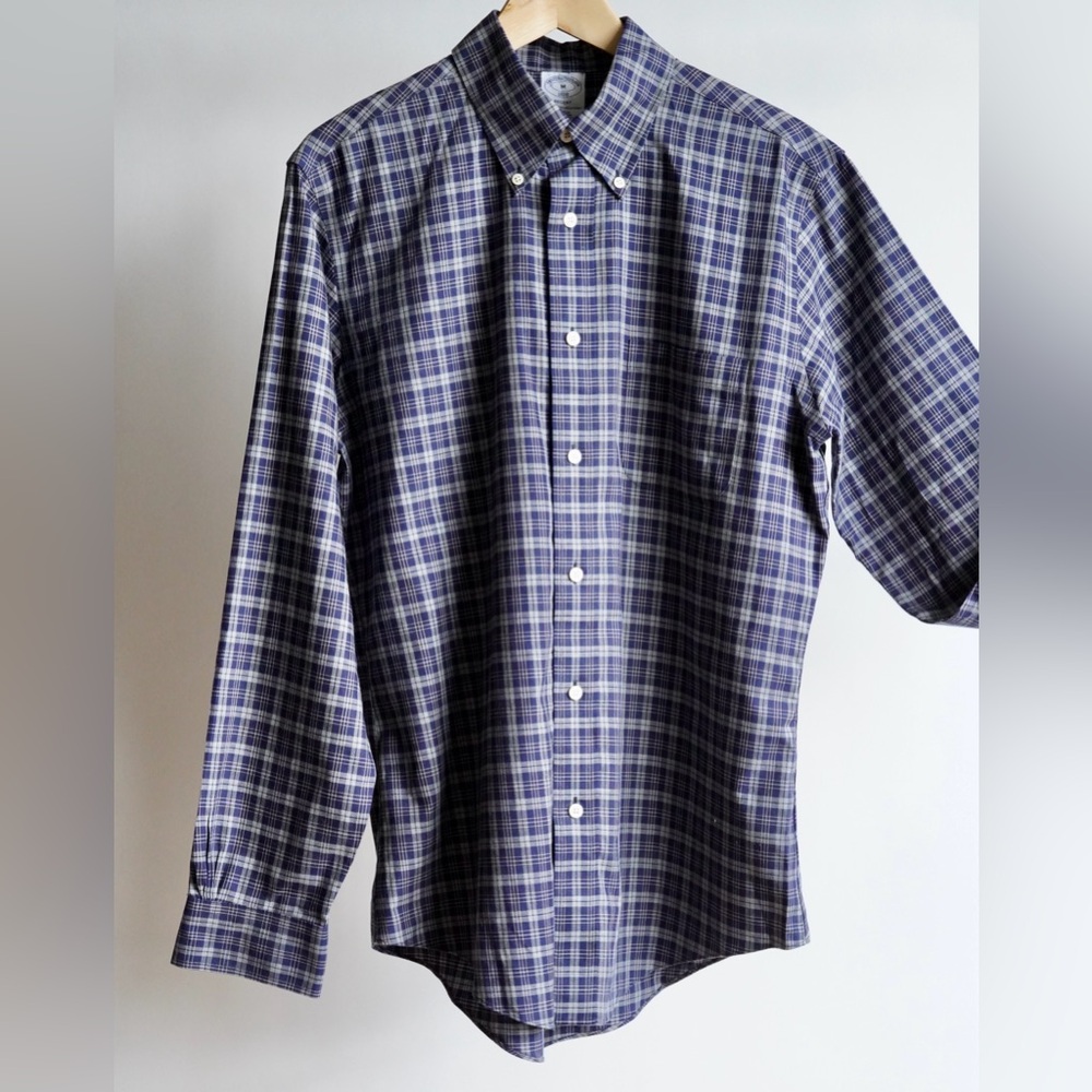 Brooks Brothers Blue Casual Button Down Shirt